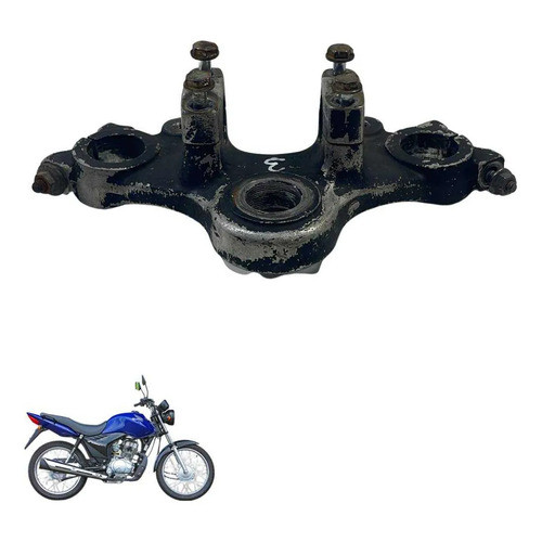 Mesa Superior Direção Honda Cg 125 Fan 2004 2008 5581 5