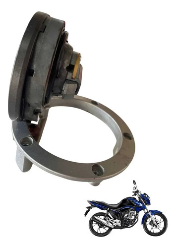 Tampa Do Tanque Cg 160 Cb 250 Sem Chave Prata 3