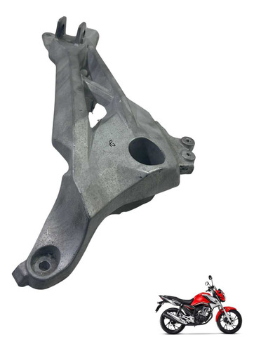 Suporte Pedaleira Direita Honda Cg 160 Original -4332 5