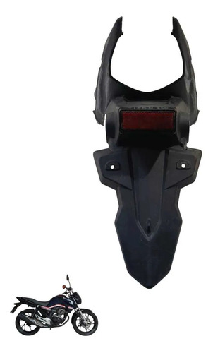 Para-lama Traseiro Honda Cg 160 Start 2016 2024 6816