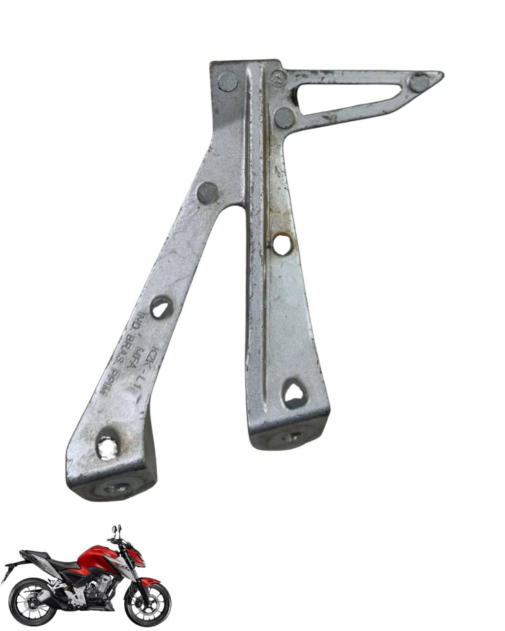 Suporte Pedaleira Esquerda Cb 300 F 2023 2025 9182