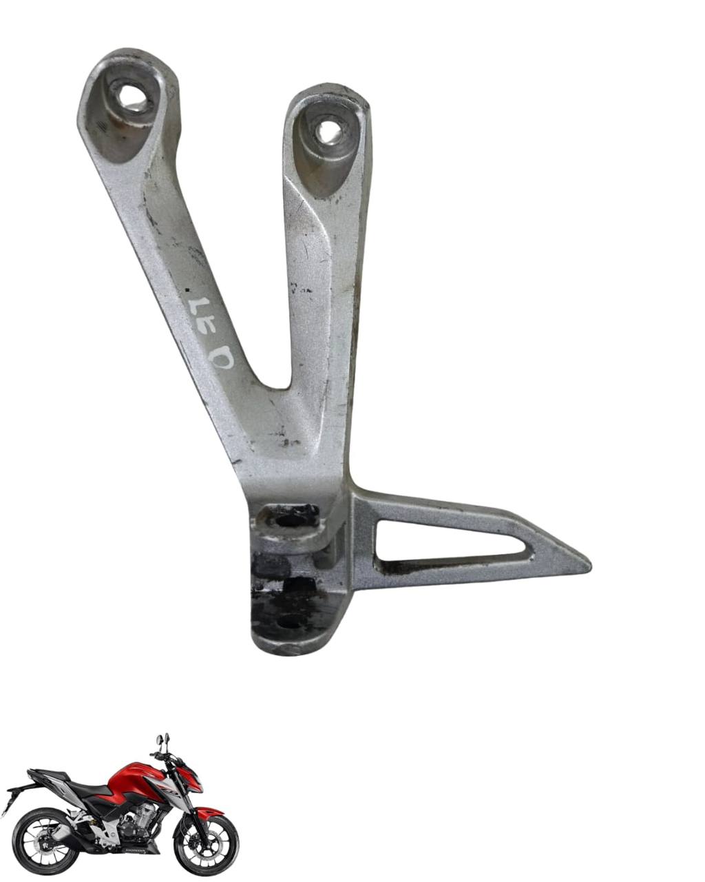 Suporte Pedaleira Esquerda Cb 300 F 2023 2025 9182 2