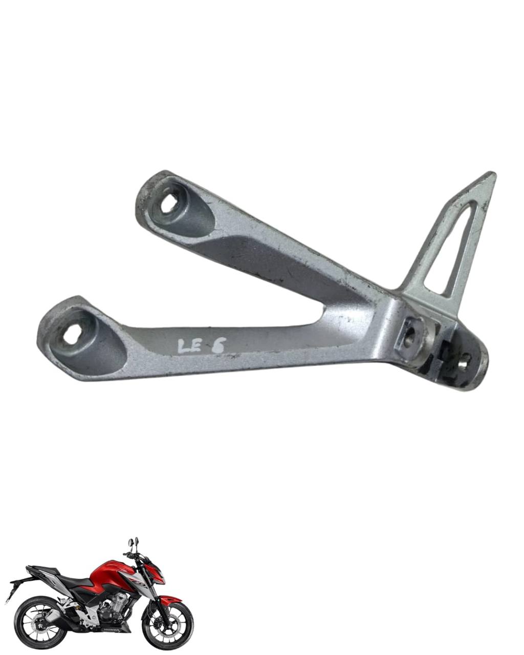 Suporte Pedaleira Esquerda Cb 300 F 2023 2025 9568