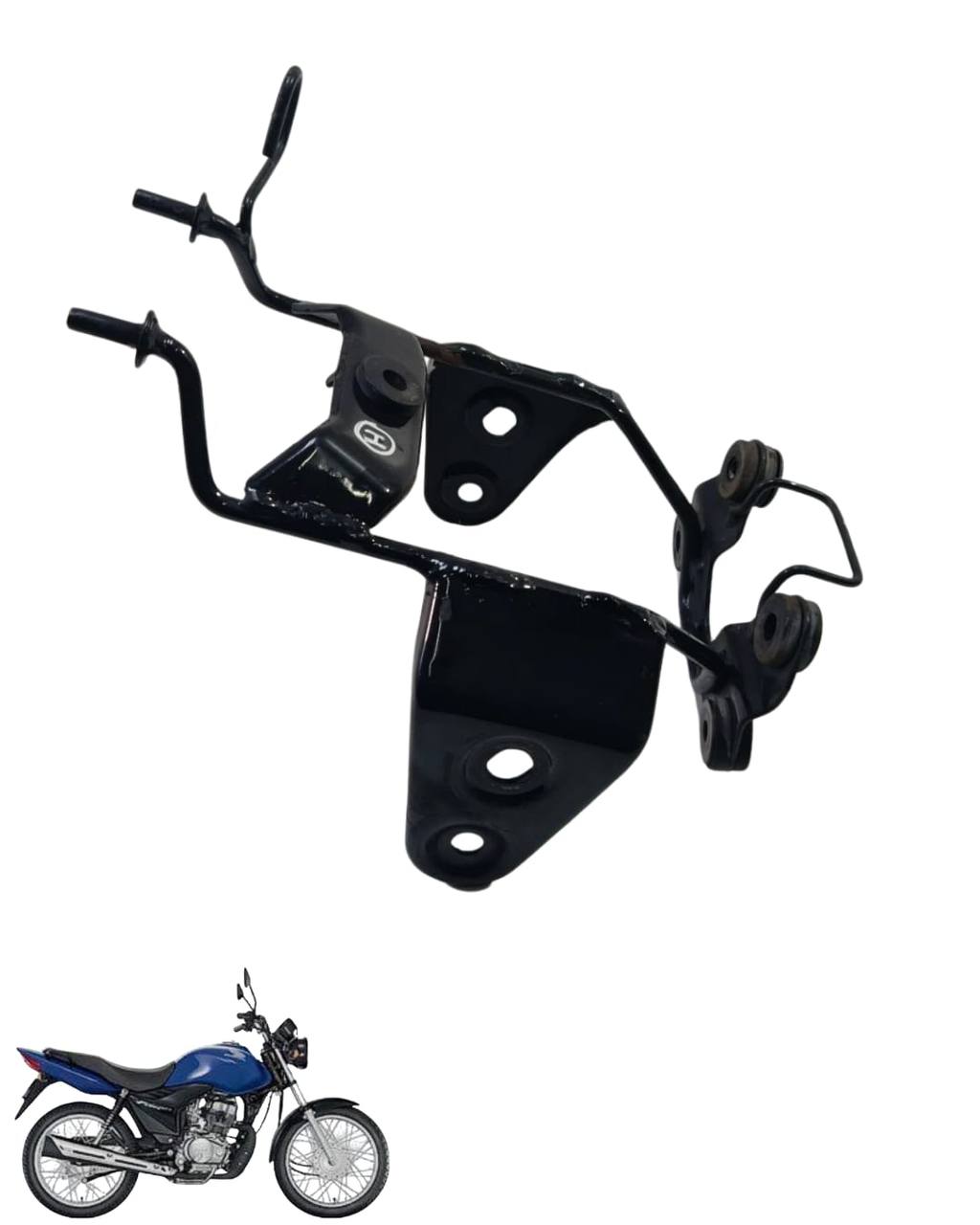 Aranha suporte do farol Cg 125 Fan ks 2009 15319 2