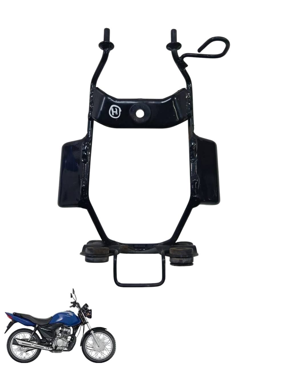 Aranha suporte do farol Cg 125 Fan ks 2009 15319 4