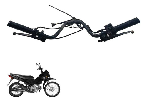 Guidão Honda Pop 100 2007 2012 5906 Original