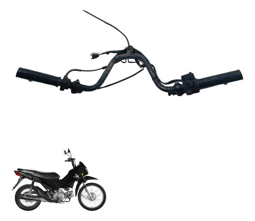 Guidão Honda Pop 100 2007 2012 5906 Original 3
