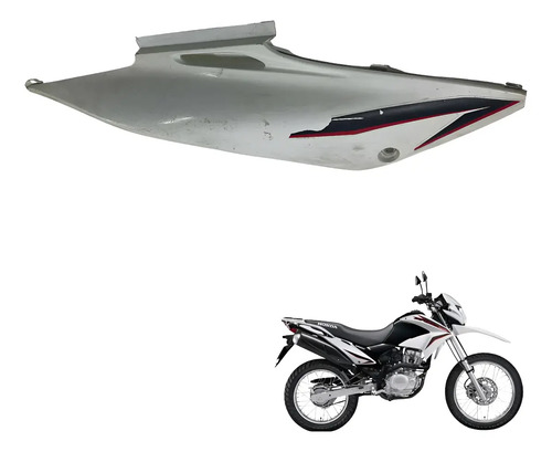 Rabeta Traseira Lad Direito Honda Bros 150 Usado Branca -775