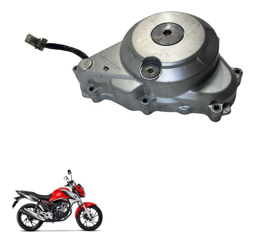 Tampa Estator Honda Cg 160 Fan Titan Cargo Start -3267 Prata 2