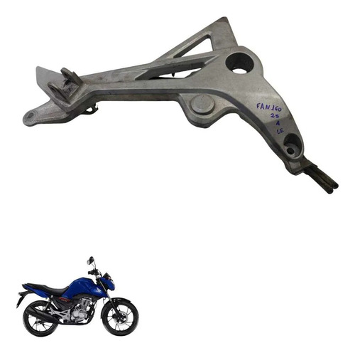 Pedaleira Traseira Direita  Honda Cg 160 Fan 2025 7638