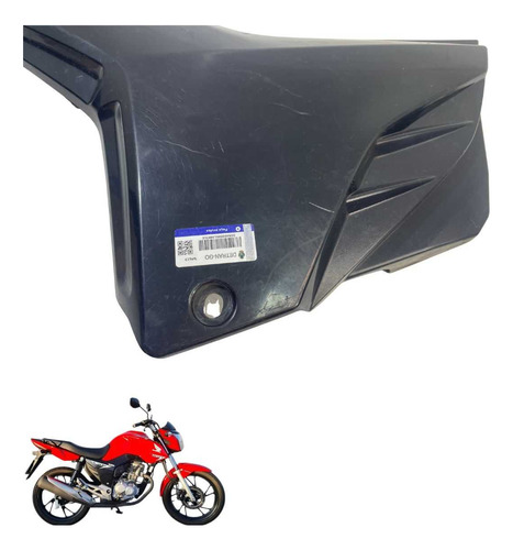 Tampa Lateral Esquerda Honda Fan 160 Original 2