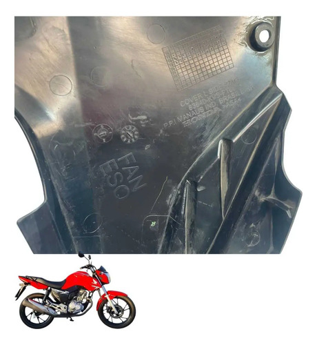 Tampa Lateral Esquerda Honda Fan 160 Original 3