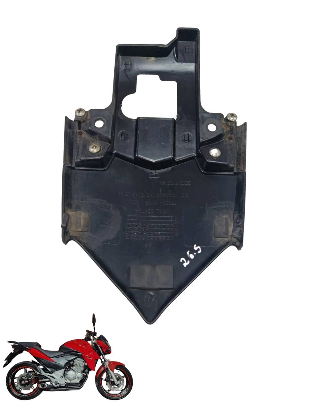 Carenagem Rabeta Central Cb300 2009/2015 9675 2