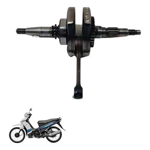 Virabrequim Yamaha Crypton 115 2010 6221 Original 2