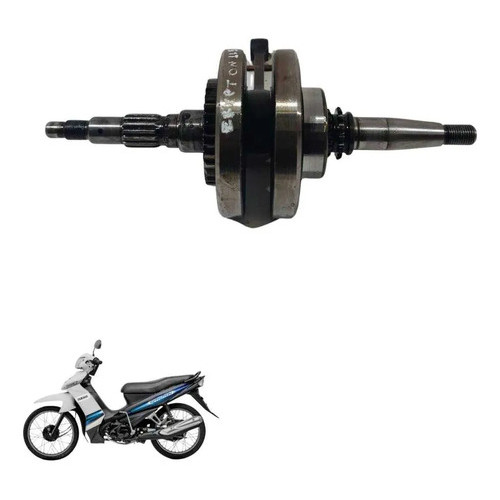 Virabrequim Yamaha Crypton 115 2010 6221 Original 5