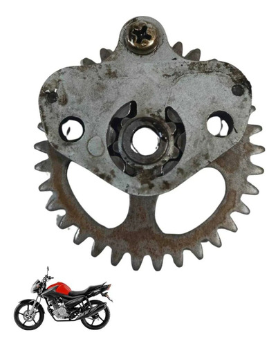 Engrenagem Bomba Óleo Yamaha Ybr 125 2004 6873 4