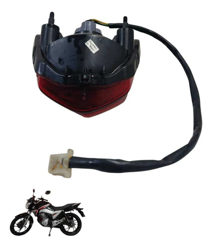 Lanterna Traseira Honda Cg 160 Start 2014 2023 7435 3