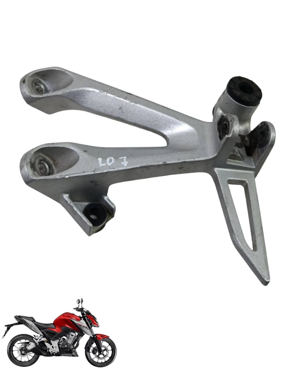 Suporte Pedaleira Esquerda Cb 300 F 2023 2025 9569 3