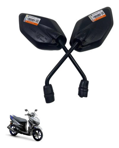 Retrovisor Espelho Yamaha Neo 125 2022 Original Par -1284 5