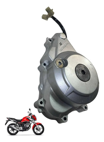 Tampa Estator Honda Cg 160 Fan Titan Cargo Start -3266 Prata 7