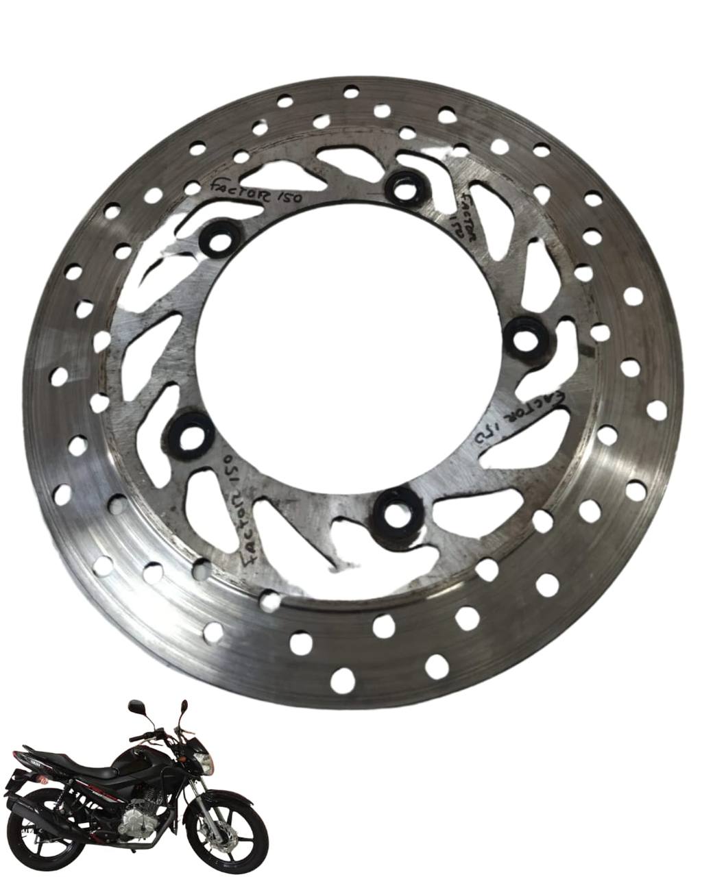Disco Freio Dianteiro Yamaha Factor 150 2018 8984 2