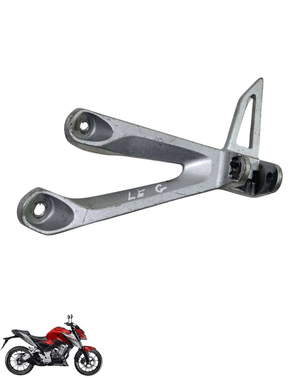 Suporte Pedaleira Esquerda Cb 300 F 2023 2025 9185