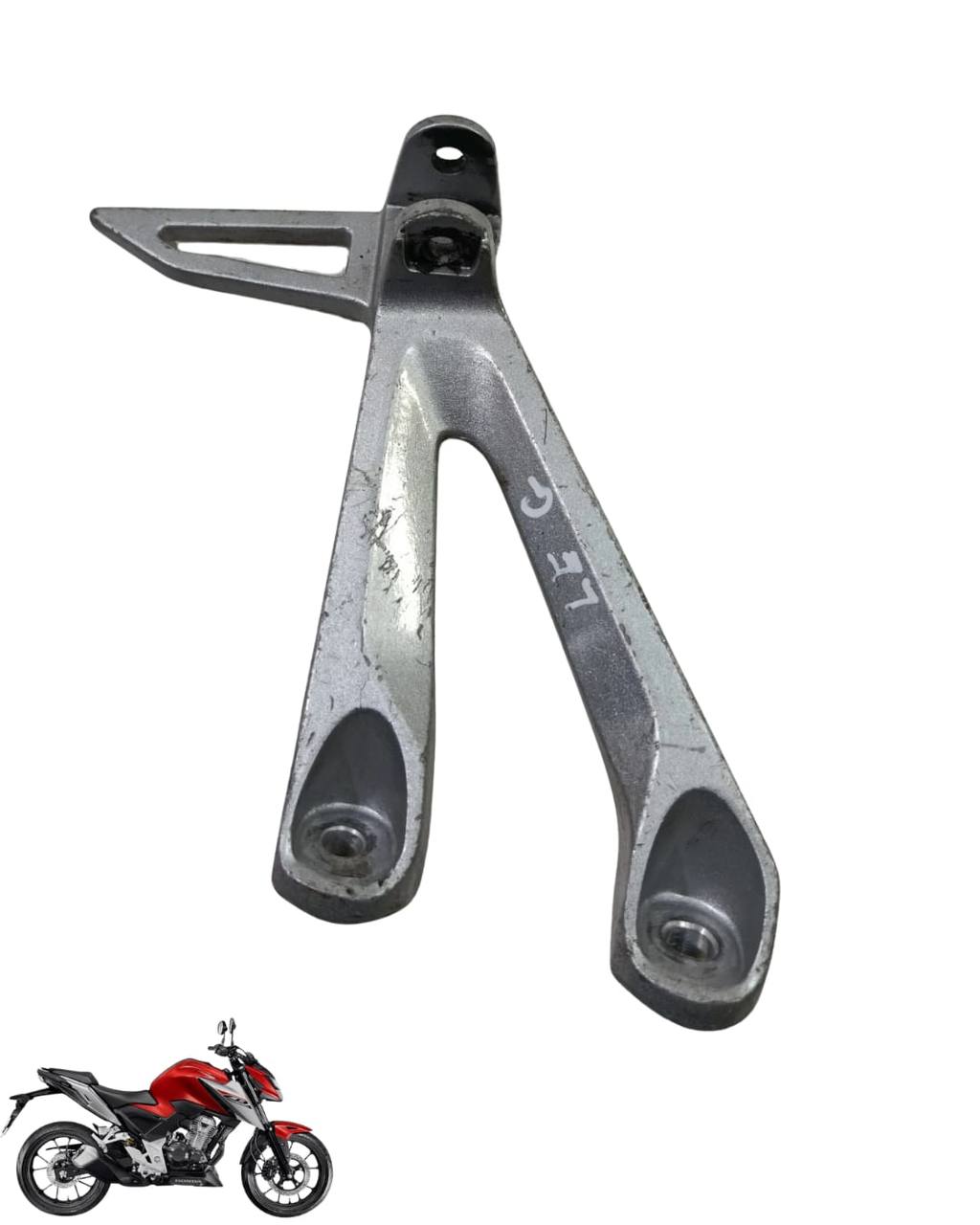 Suporte Pedaleira Esquerda Cb 300 F 2023 2025 9185 4