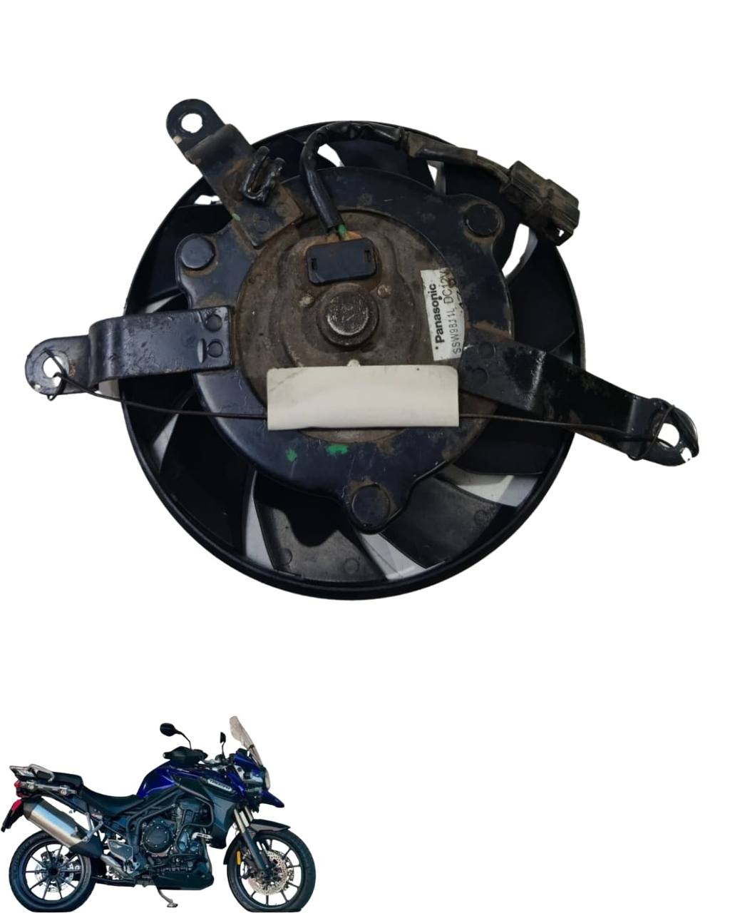Ventoinha radiador Triumph Tiger 800 original 9390