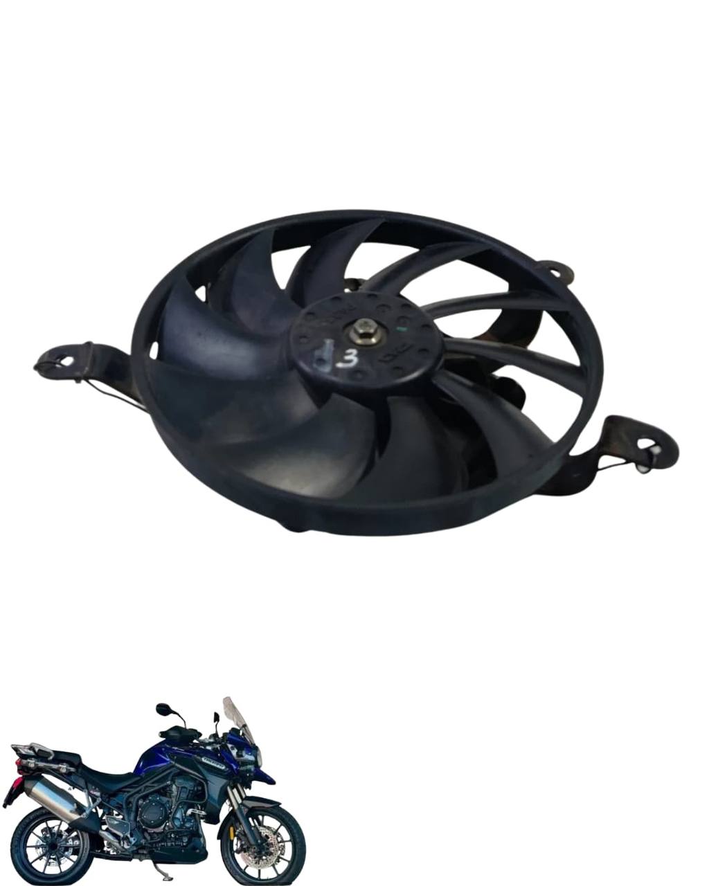 Ventoinha radiador Triumph Tiger 800 original 9390 3