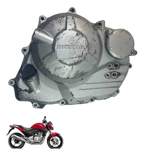 Tampa Motor Lado Embreagem Honda Cb 300 2009 6117