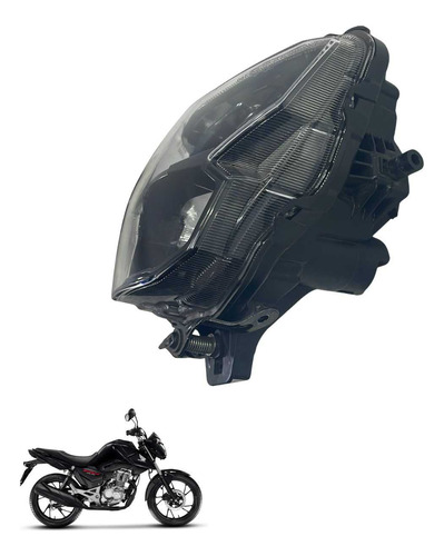 Farol Bloco Optico Honda Cg 160 2025 Original   -4337 3