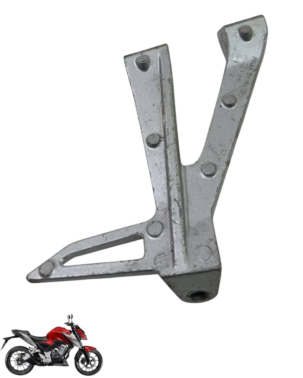 Suporte Pedaleira Esquerda Cb 300 F 2023 2025 9186