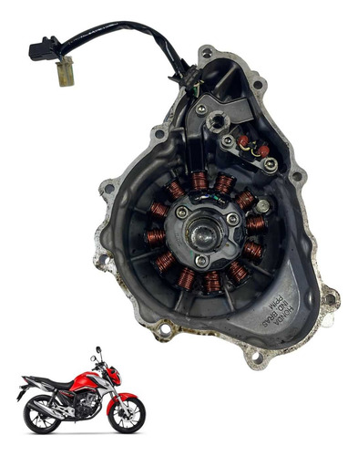 Tampa Estator Honda Cg 160 Fan Titan Cargo Start  -3268 5