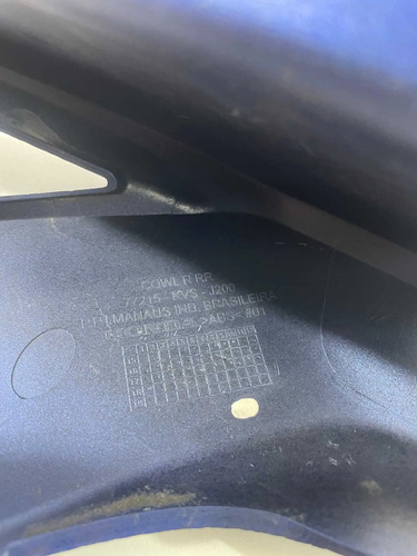 Rabeta Traseira Direita Titan 160 2016/2022 Azul -785 10