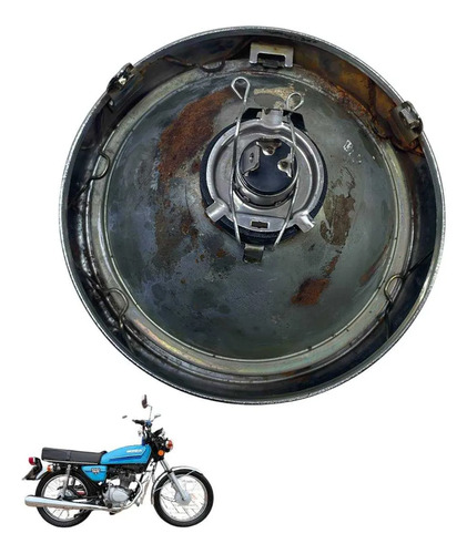 Bloco Farol Honda Cg 125 1989 7494 7