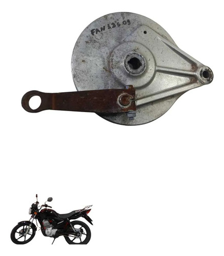 Espelho Freio Cg Fan 125 2009 8610 Cinza