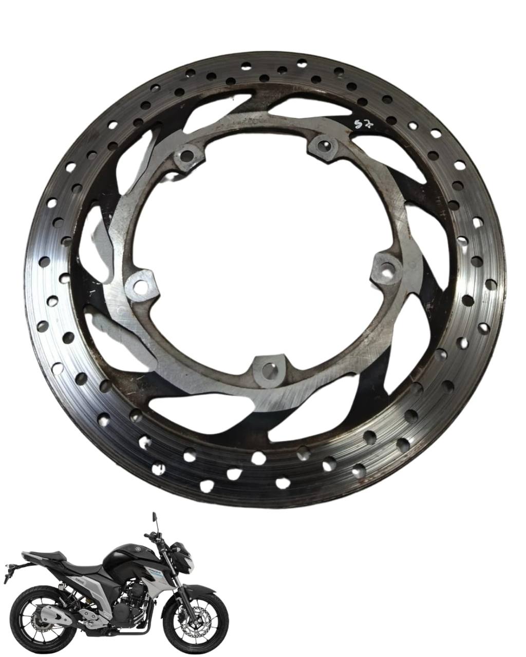 Disco Freio Dianteiro Yamaha Factor 150 2018 8986 3