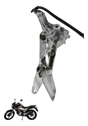 Pedaleira Traseira Direita Honda Cg 160 2016 A 2024 7626 3