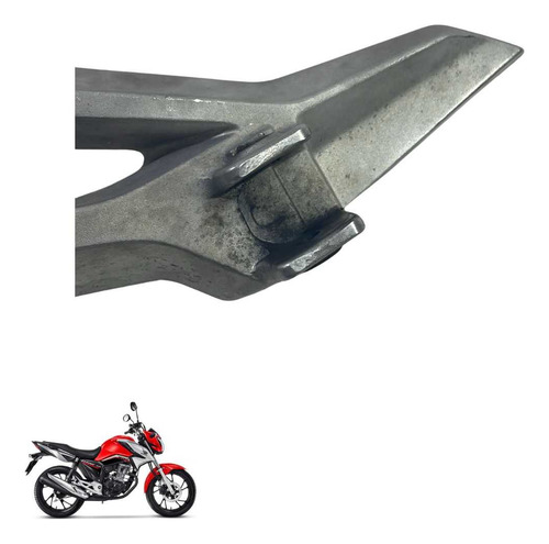 Suporte Pedaleira Direita  Honda Cg 160 Original -4327 3