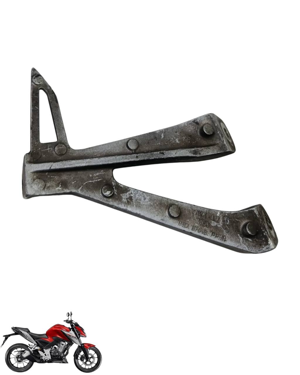 Suporte Pedaleira Esquerda Cb 300 F 2023 2025 9187