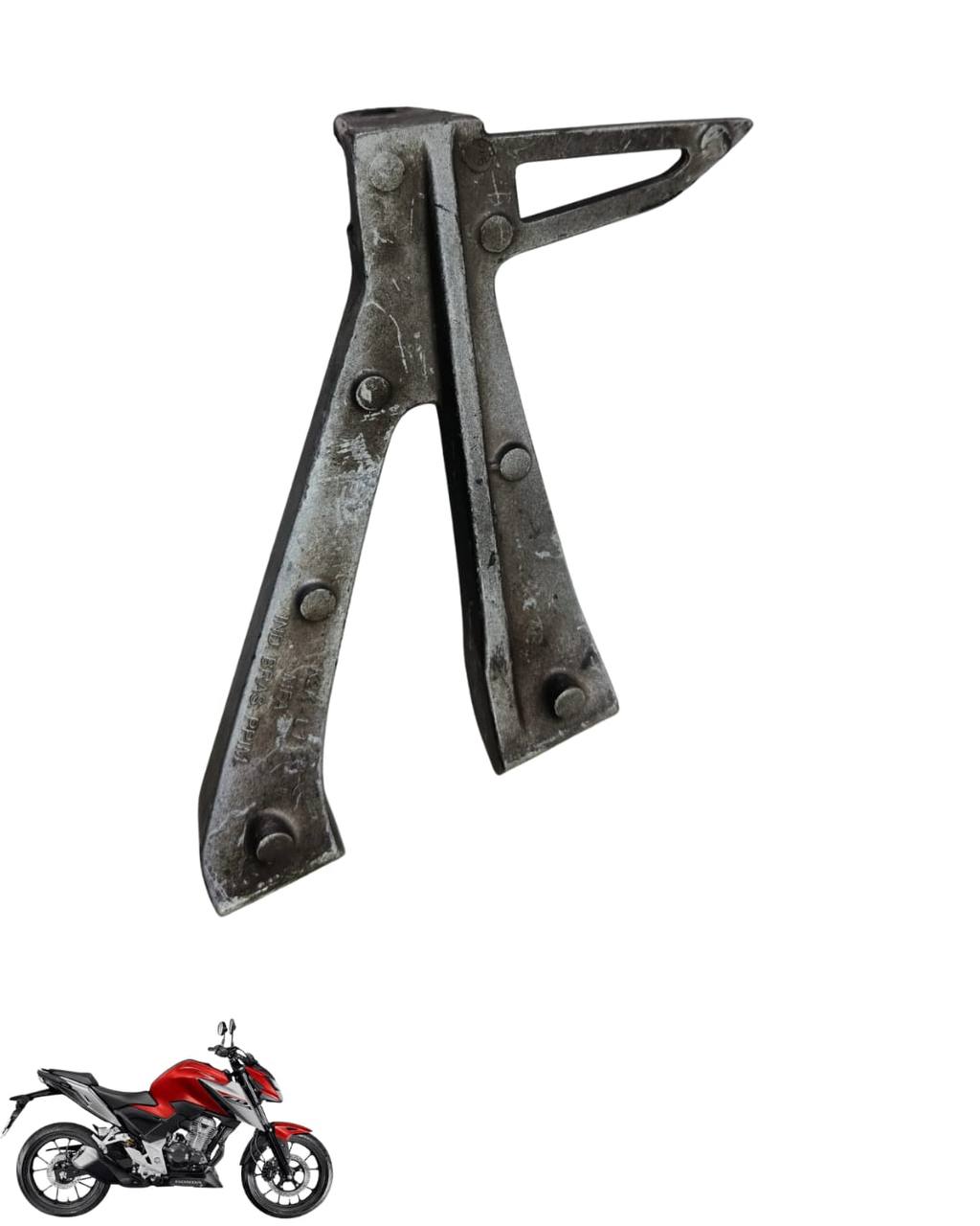 Suporte Pedaleira Esquerda Cb 300 F 2023 2025 9187 2