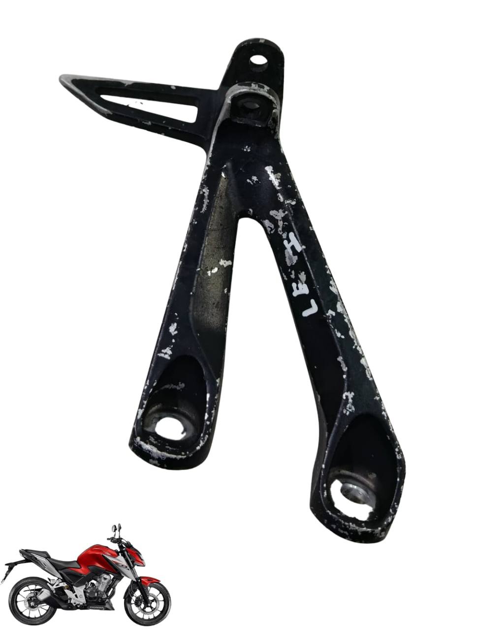 Suporte Pedaleira Esquerda Cb 300 F 2023 2025 9187 4
