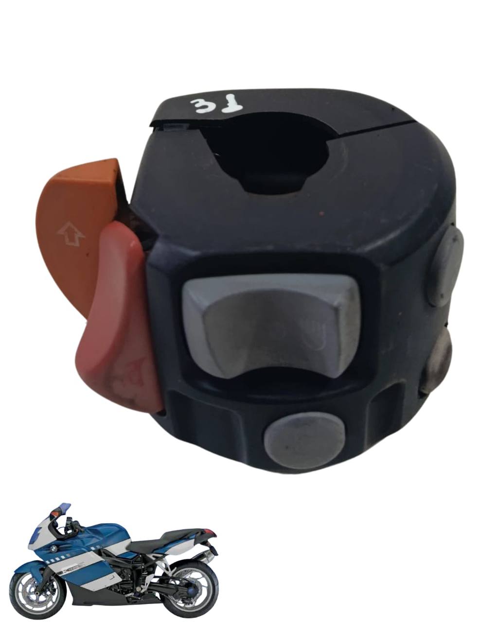 Chave Punho Esquerda Partida Bmw K1200 2006 2008 9296 4