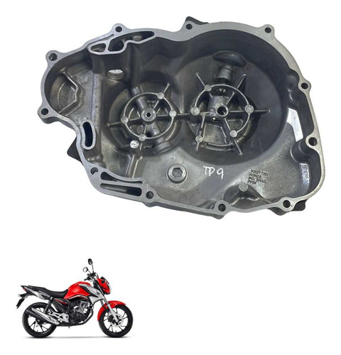 Tampa Embreagem Honda Cg 160 Titan Fan Cargo Original  -2870 Preto 3