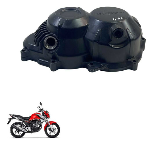 Tampa Embreagem Honda Cg 160 Titan Fan Cargo Original  -2870 Preto 4