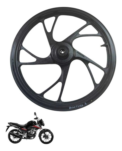 Roda Dianteira Liga Leve Cg 160 2020 8789