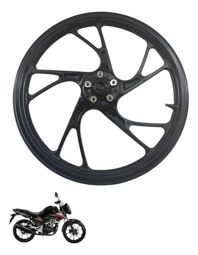 Roda Dianteira Liga Leve Cg 160 2020 8789 2