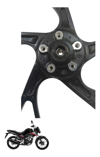 Roda Dianteira Liga Leve Cg 160 2020 8789 4