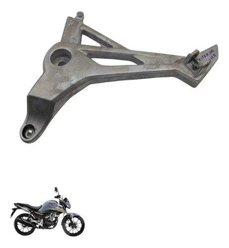 Pedaleira Traseira Esquerda Cg Honda Titan 160 2025 7633
