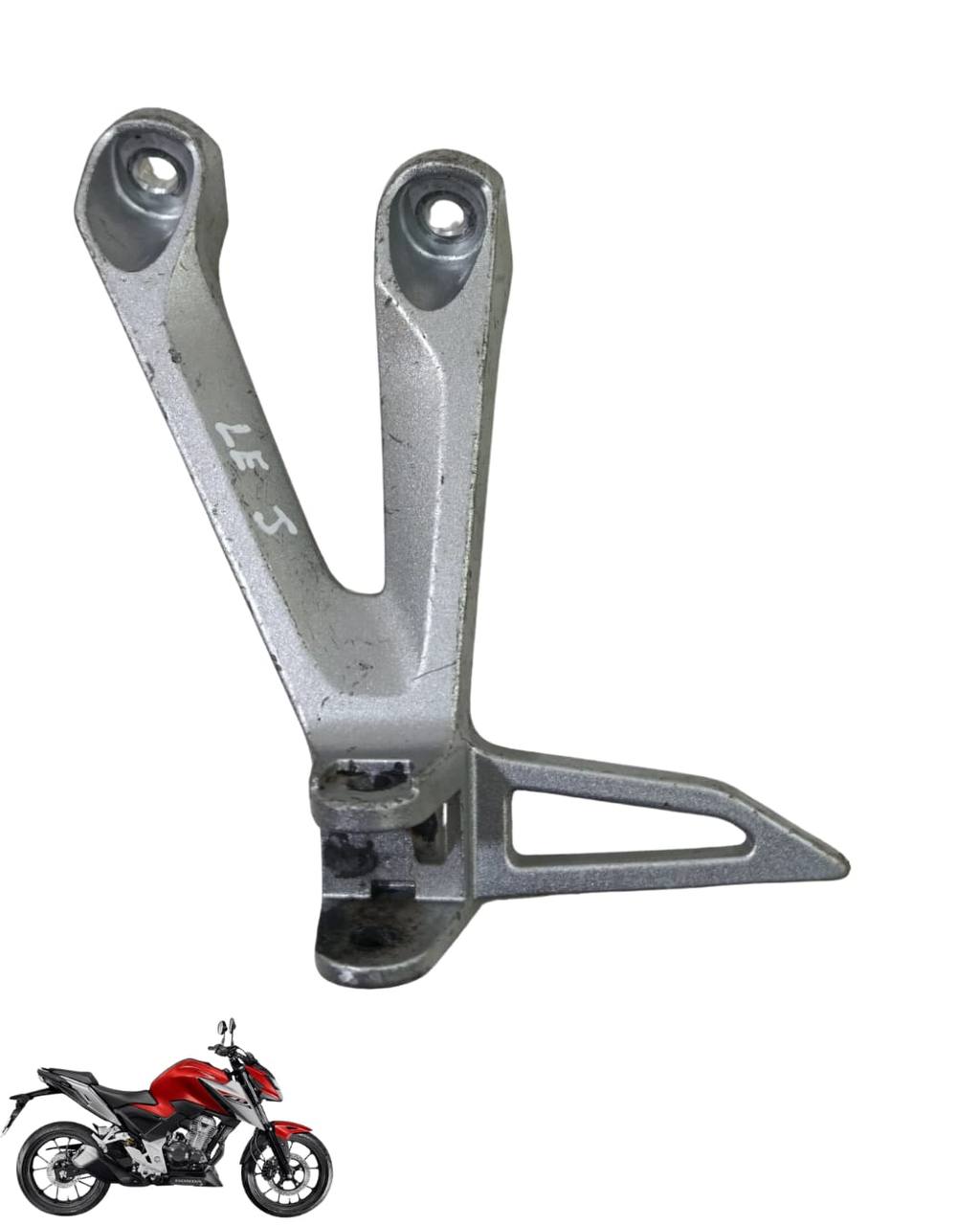 Suporte Pedaleira Esquerda Cb 300 F 2023 2025 9188 3